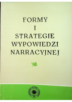 Formy i strategie wypowiedzi