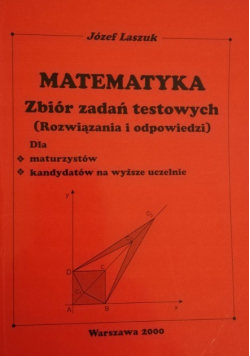 Matematyka zbiór zadań testowych