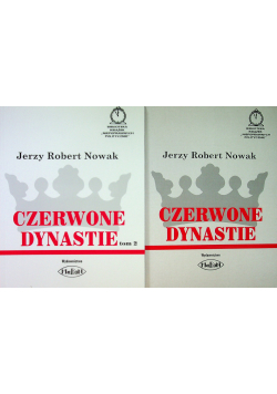 Czerwone dynastie Tom I i II autograf autora