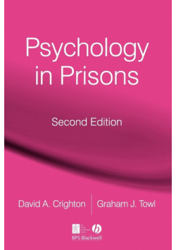 Psychology in Prisons 2e