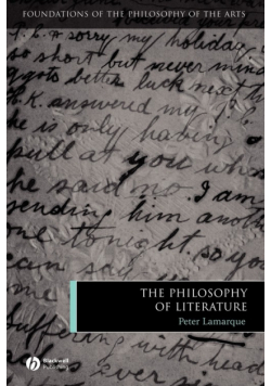 Philosophy of Literature