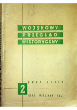 Wojskowy Przegląd Historyczny rok II