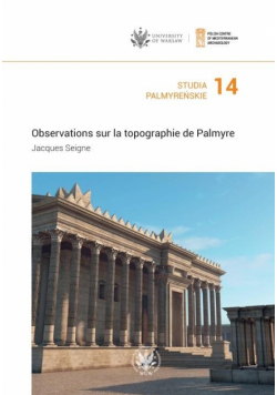 Studia Palmyreńskie T.14 Observations sur la...