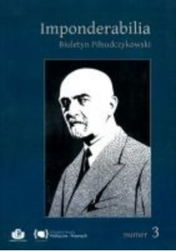 Imponderabilia Biuletyn Piłsudczykowski Tom 3