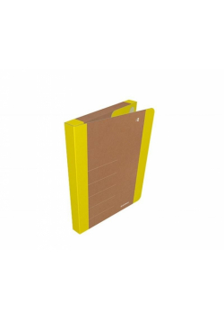 Teczka na rzepy A4/3cm żółta DONAU