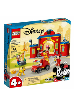 Lego MICKEY AND FRIENDS Remiza i wóz strażacki