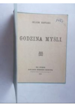 Godzina myśli,1924r.