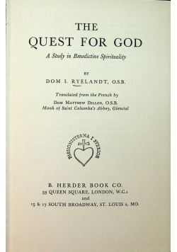 The Quest for God