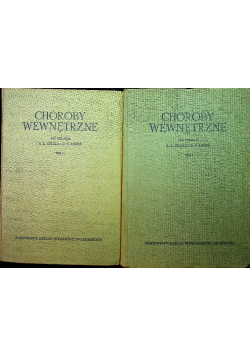 Choroby wewnętrzne Tom I i II