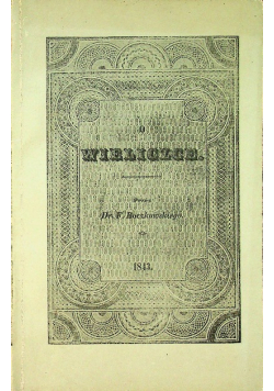 O Wieliczce pod względem historyi naturalnej Reprint z 1843 r