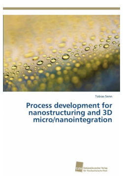 Process development for nanostructuring and 3D micro/nanointegration