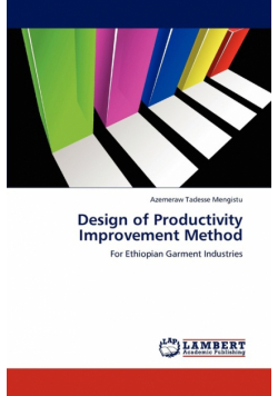 Design of Productivity Improvement Method