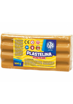 Plastelina pomarańczowa 500g ASTRA