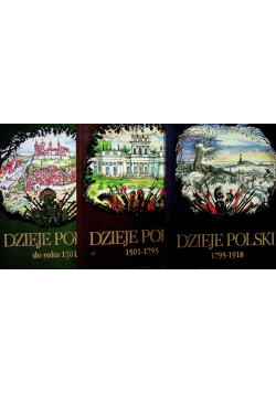 Dzieje Polski tom I do III