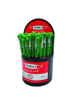 Długopis Today's Z5 Grip Green (30szt)