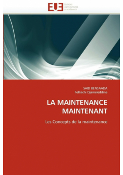 La maintenance maintenant