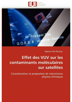 Effet des VUV sur les contaminants moléculaires sur satellites