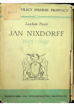 Jan Nixdorff 1625 1697