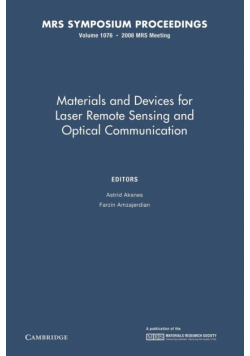 Materials and Devices for Laser Remote Sensing and Optical Communication