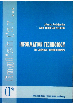 English for Information Technology