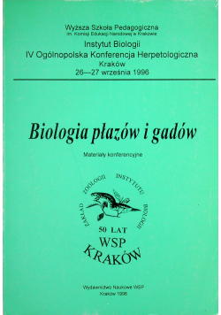 biologia płazów i gadów