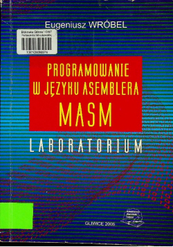 Programowanie w języku asemblera masm