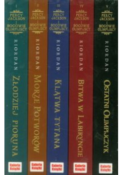 Percy Jackson i Bogowie olimpijscy Tom 1 do 5