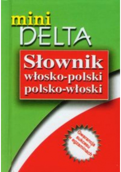 Słownik włosko - polski polsko - włoski mini