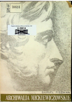 Archiwalia Mickiewiczowskie