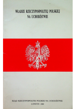 Władze Rzeczypospolitej Polskiej na uchodźstwie