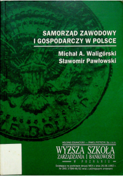 Samorząd zawodowy i gospodarczy w  Polsce