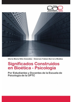Significados Construidos en Bioética - Psicología