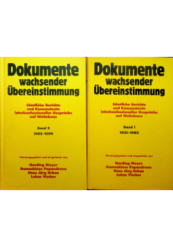 Dokumente wachsender ubereinstimmung tom 1 i 2