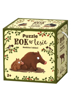 Rok w lesie Puzzle Rodzice i dzieci
