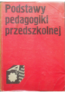 Podstawy pedagogiki przedszkolnej