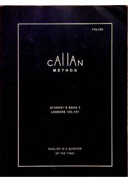 Callan Method students book 5 Lessons 125 161