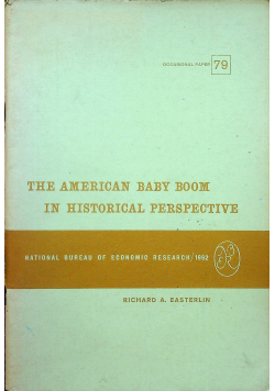 The American Baby boom in historical perspective