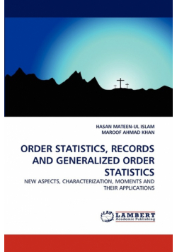 Order Statistics, Records and Generalized Order Statistics