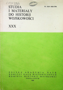Studia i materiały do historii wojskowości
