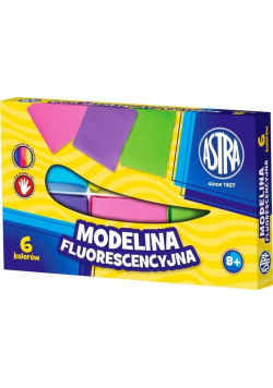 Modelina fluorescencyjna 6 kolorów ASTRA