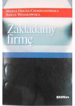 Zakładamy firmę