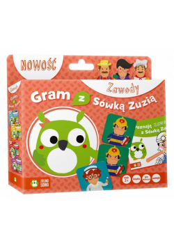 Gram z Sówką Zuzią. Zawody (Książka + gra)