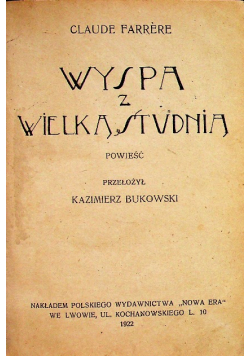 Wyspa z wielką studnią 1922 r