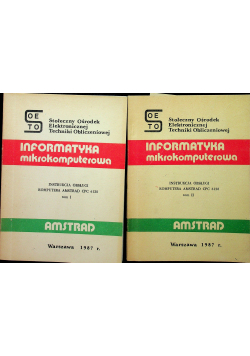 Informatyka mikrokomputerowa 2 tomy