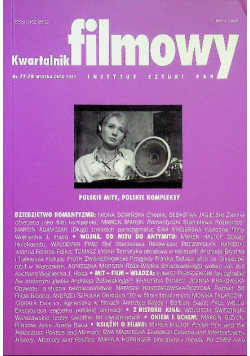 Kwartalnik filmowy Nr 77 78