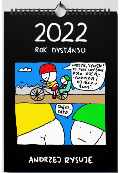 Kalendarz 2022 rok dystansu Andrzej rysuje