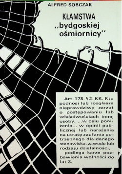 Kłamstwa Bydgoskiej Ośmiornicy