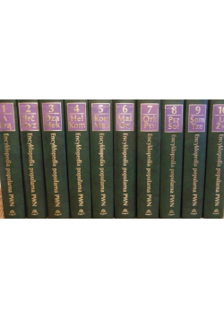 Encyklopedia popularna PWN 10 tomów od 1 do 10