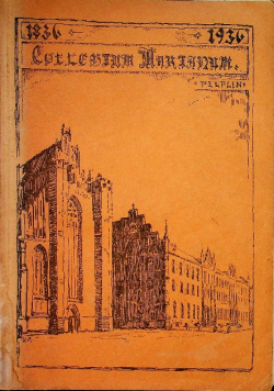 Collegium marianum 1836 - 1936 Na stuletnią rocznicę 1936 r.