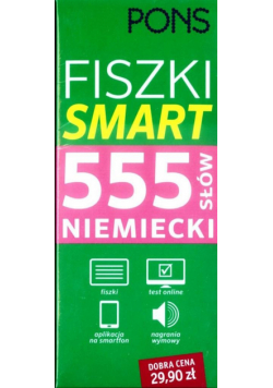 Fiszki Smart 555 słów. Niemiecki